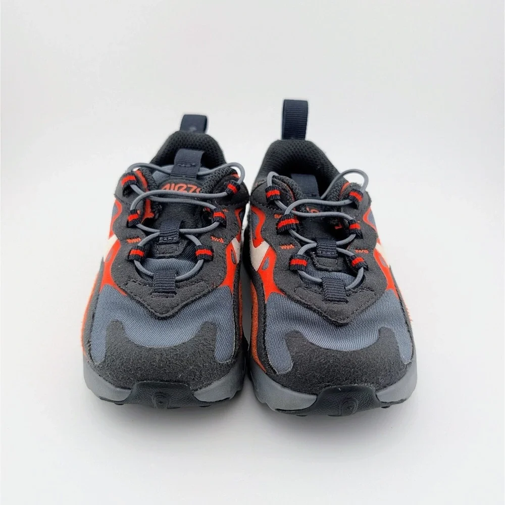 Nike Air Max 270 Baby Toddler 5C React Gray Orange Shoes CD2654-006